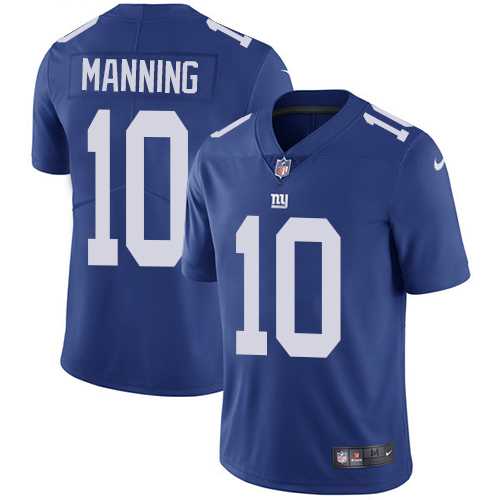Nike New York Giants #10 Eli Manning Royal Blue Team Color NFL Vapor Untouchable Limited Jersey,We sell and wholesale Nike New York Giants #10 Eli Manning Royal Blue Team Color NFL Vapor Untouchable Limited Jersey on line form chian!
